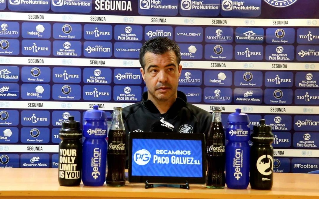 Rueda de prensa de José Pérez Herrera previa al partido frente al CF Villanovense