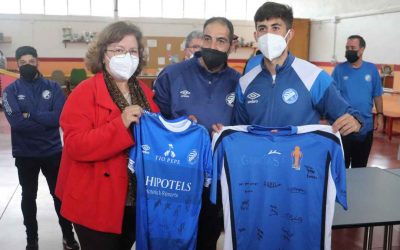 La Fundación organiza la visita a Afanas Jerez del primer equipo