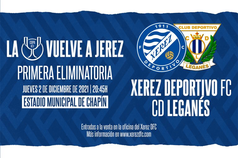 El Xerez recibirá al CD Leganés en su primera eliminatoria copera