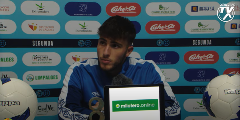Declaraciones de Manu Baeza tras el partido ante el CD Coria