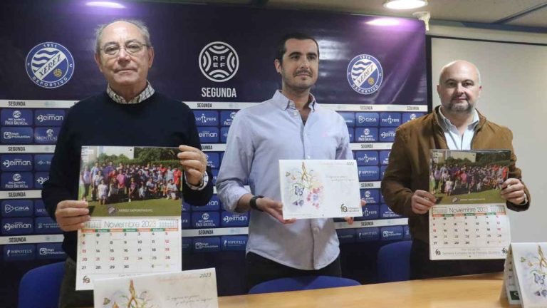 El Xerez protagoniza el mes de noviembre de 2023 del calendario de la Asociación Andaluza de Fibrosis Quística