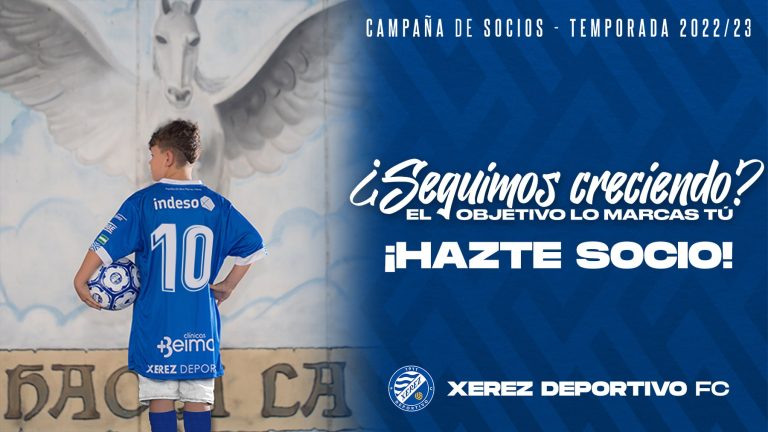 Ya puedes HACERTE SOCIO del Xerez Deportivo: ¿Seguimos Creciendo?