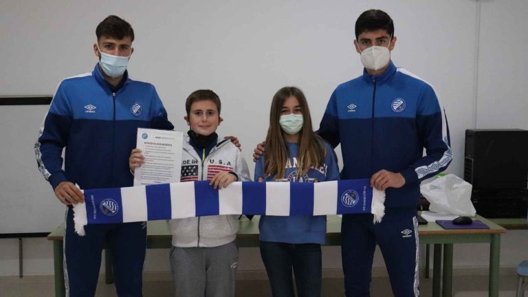 Visita al colegio Albariza organizada por la Fundación Xerecismo en Libertad