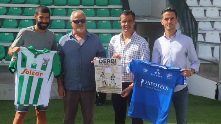 Rueda de prensa conjunta en El Palmar con el Atlético Sanluqueño