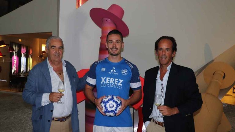 Presentación de Fabian Burdenski en González Byass