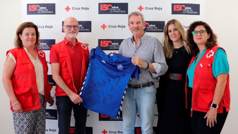 Cruz Roja, la Fundación y Xerez DFC renuevan su convenio de colaboración