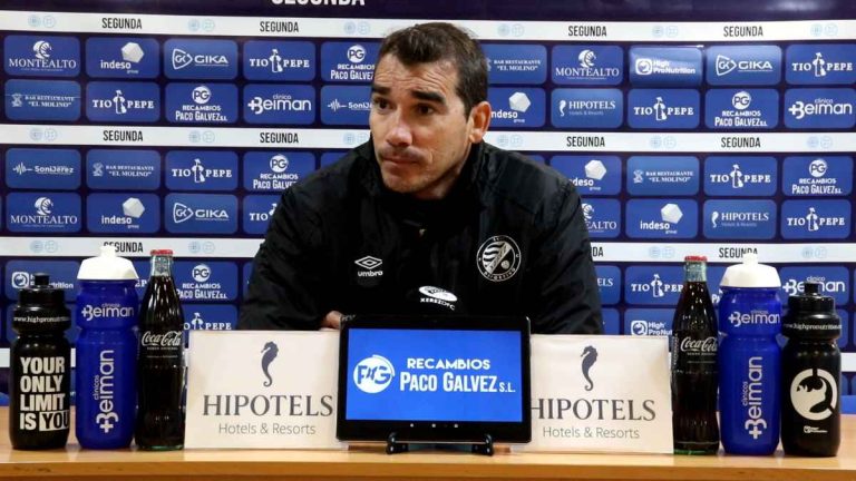 Rueda de prensa de Francis tras el partido frente al UCAM Murcia CF