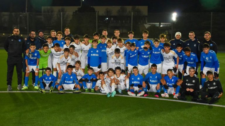 La cantera del Xerez Deportivo visita un año más la Ciudad Deportiva de Valdebebas