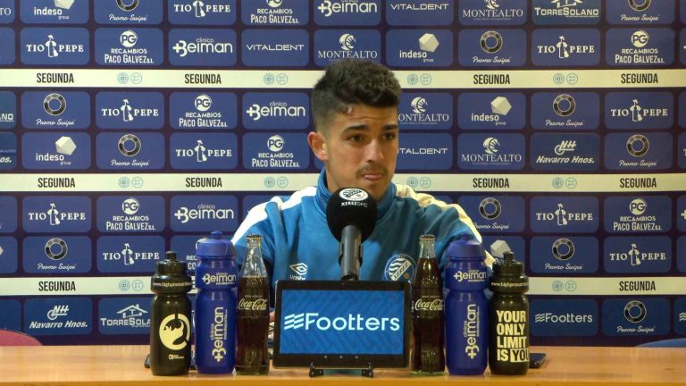 Declaraciones de Jesús Ocaña tras el partido ante el CD Mensajero