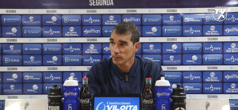 Rueda de prensa de Francis Pérez previa al último partido del año