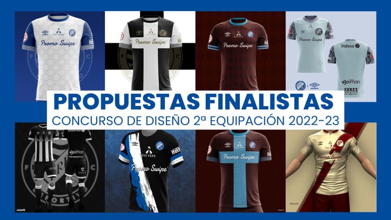 Propuestas finalistas del concurso de diseño de la segunda equipación 2022-23