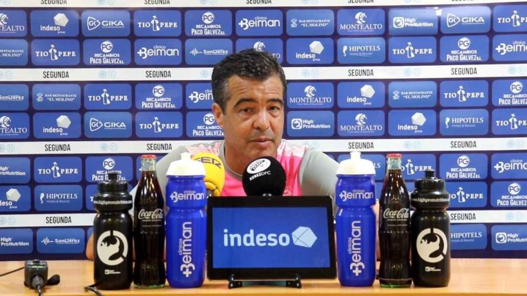 Rueda de prensa de Pérez Herrera previa al partido contra el Cádiz CF Mirandilla