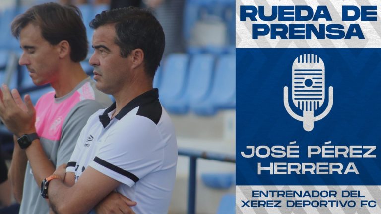 Rueda de prensa de José Pérez Herrera tras el partido ante el UCAM Murcia CF￼