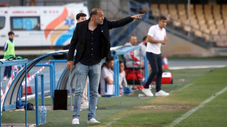 Rueda de prensa de Romerito tras el partido ante el CD Utrera