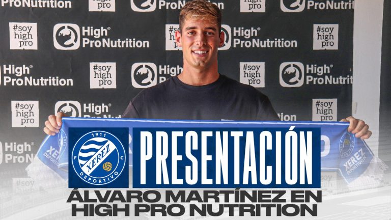 Presentación de Álvaro Martínez en las instalaciones de High Pro Nutrition