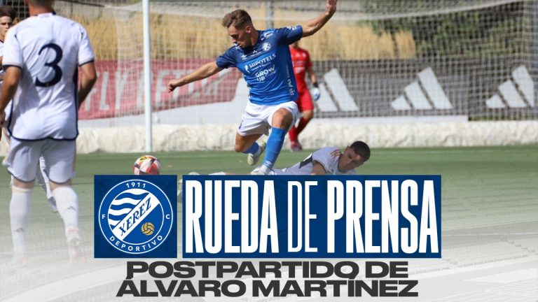 Declaraciones de Álvaro Martínez después del partido ante el Real Madrid ‘C’