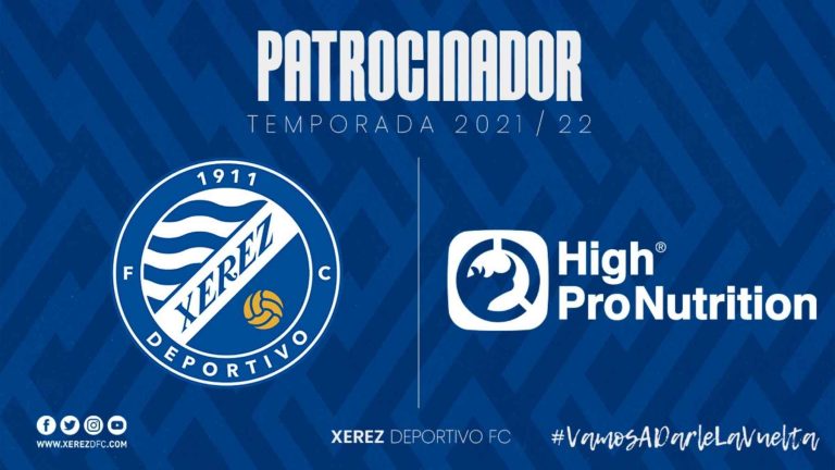 High Pro Nutrition refuerza su alianza con el Xerez Deportivo FC