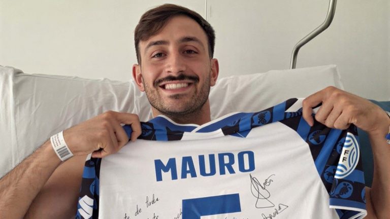 Mauro lucero, operado con éxito de su lesión