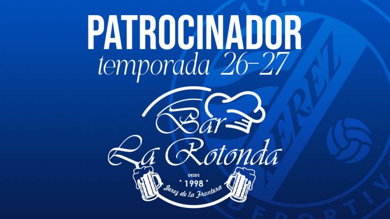 Bar La Rotonda renueva su compromiso con el Xerez Deportivo