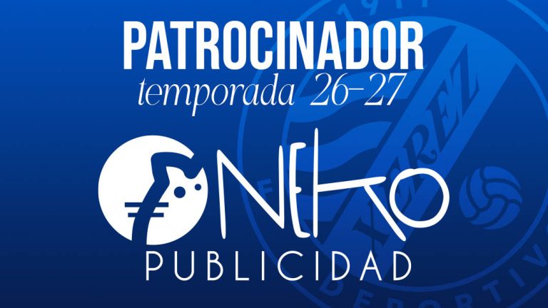 Acuerdo de patrocinio con Neko Publicidad para esta temporada 2026-27