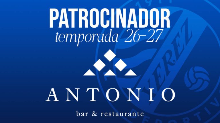 Renovación del acuerdo de patrocinio con Restaurante Antonio