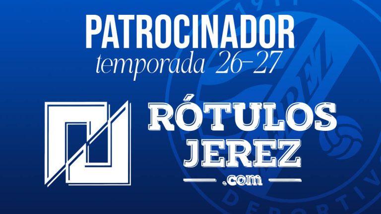 Rótulos Jerez, patrocinador del Xerez Deportivo para esta temporada 2026-27